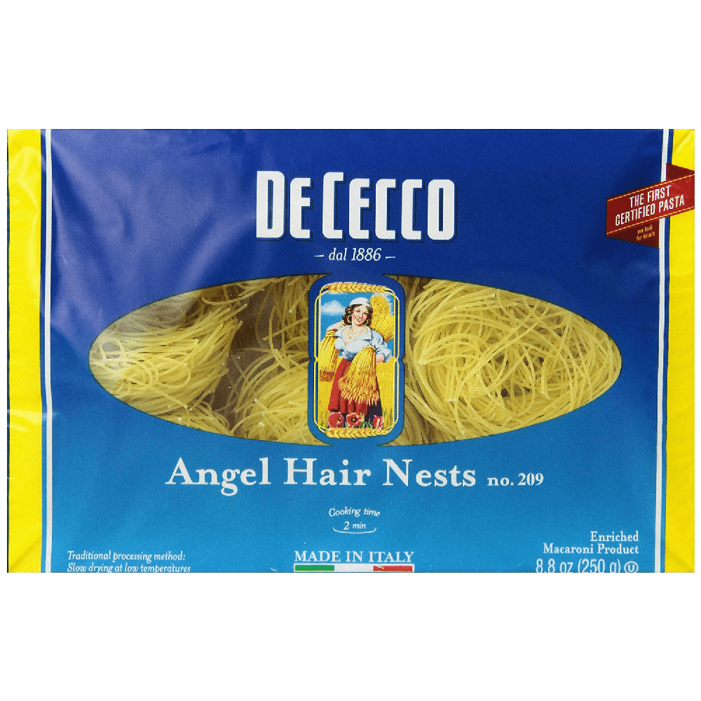 De-Cecco-Angel-Hair-Nests,-8.8-Ounce-Boxes-(Pack-of-5)